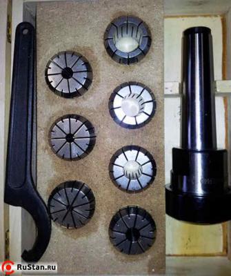 Цанговый зажим Mk 3 + комплект цанг фото №1