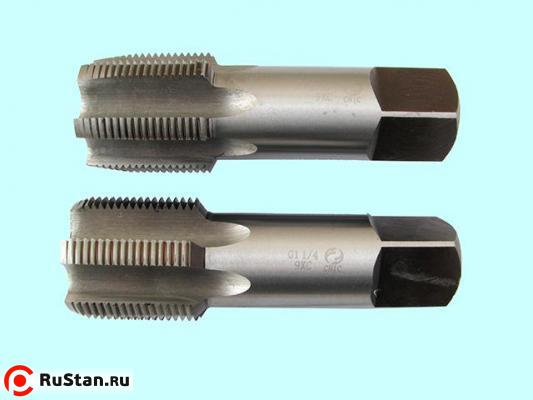 Метчик G 3/4" 9ХС трубный цилиндрический, ручной к-т из 2-х шт. (14 ниток/дюйм) DIN 5157 "CNIC" фото №1 Метчик G 3/4" 9ХС трубный цилиндрический, ручной к-т из 2-х шт. (14 ниток/дюйм) DIN 5157 "CNIC" фото №1
