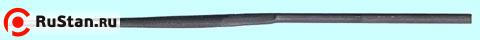 Надфиль Полукруглый 160мм Lр.ч.80мм №2 фото №1