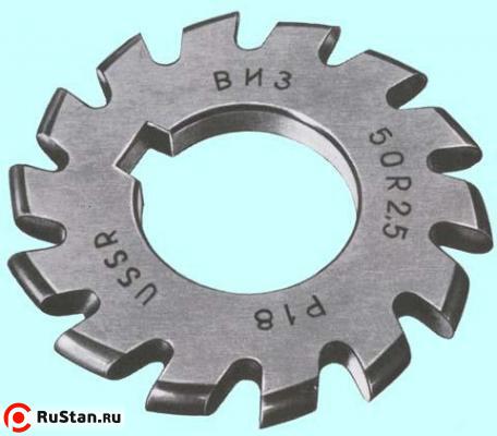 Фреза Выпуклая 125х24х32 R12,0 Р6М5 Z=10 фото №1 Фреза Выпуклая 125х24х32 R12,0 Р6М5 Z=10 фото №1