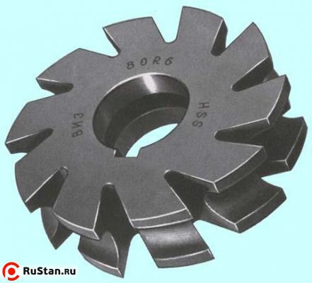Фреза Вогнутая 100х35х32 R10,0 Р9 Z=10 тип2 фото №1 Фреза Вогнутая 100х35х32 R10,0 Р9 Z=10 тип2 фото №1