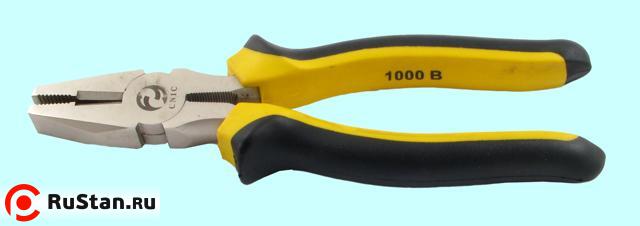 Плоскогубцы 200 мм комбин. с изолир. ручками  (1000В) "CNIC" (WT0220) фото №1