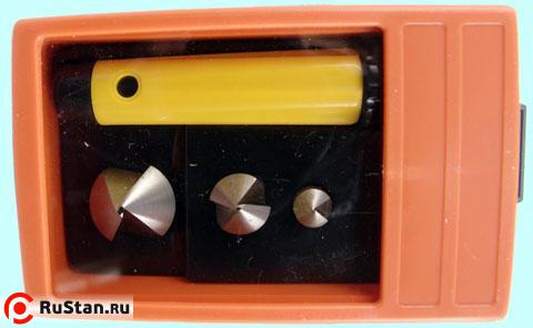 Набор шаберов из  6шт (ручка с держателем и 3 зенковки d 12,20,30мм) (780-0272) фото №1