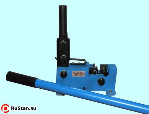 Ножницы по металлу Для резки арматуры d24 мм рычажные гильотинные (MS-24) "CNIC" фото №1