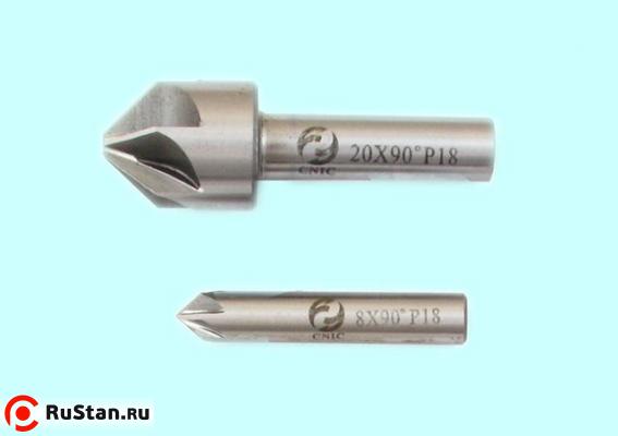 Зенковка d 20,0х24.0х 60 конус 90° dхв=10мм Р18 ц/х Z=6 DIN335A "CNIC" фото №1 Зенковка d 20,0х24.0х 60 конус 90° dхв=10мм Р18 ц/х Z=6 DIN335A "CNIC" фото №1