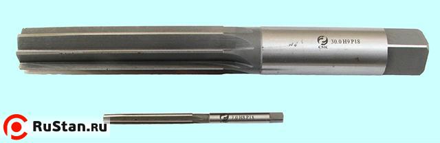 Развертка d38,0 Н8 ручная цилиндр. Р18 "CNIC" фото №1