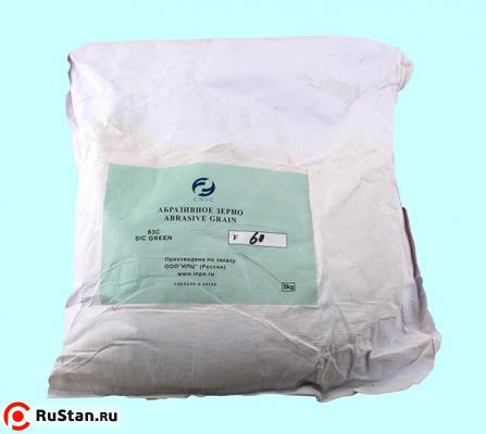 Шлифзерно 63С  25Н (GC F60) (упаковка 5кг) "CNIC" фото №1