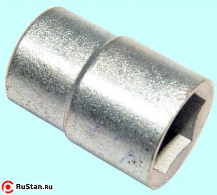 Головка торцевая сменная 21 мм (12,5мм-1/2") сталь 45 "CNIC" фото №1