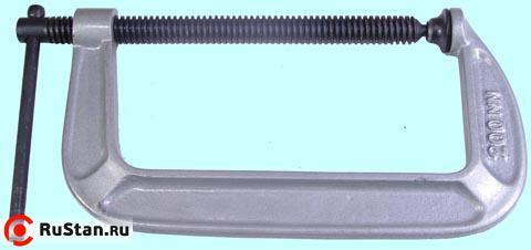 Струбцина слесарная G-образная 200мм (8")  "PROFI" "CNIC" (упакованы по 25шт.) фото №1