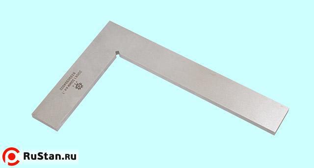 Угольник УП   200х130 слесарный плоский кл.т.1 DIN 875 "TLX" (ZT07-T012) нерж. сталь фото №1