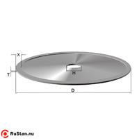 Диск отрезной алмазный 1A1R 230х2,2х7х22,2 АС50 SS/C1 400/315 М6-24 12,5 кар. сегментный Томал фото №1