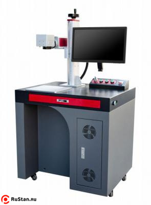 Напольный станок для цветной лазерной маркировки по металлу Raptor ABN-60L (JPT MOPA M7 60W) фото №1