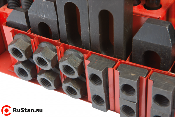 Комплект прихватов для Т-образного паза 12 мм фото №3 Комплект прихватов для Т-образного паза 12 мм фото №3