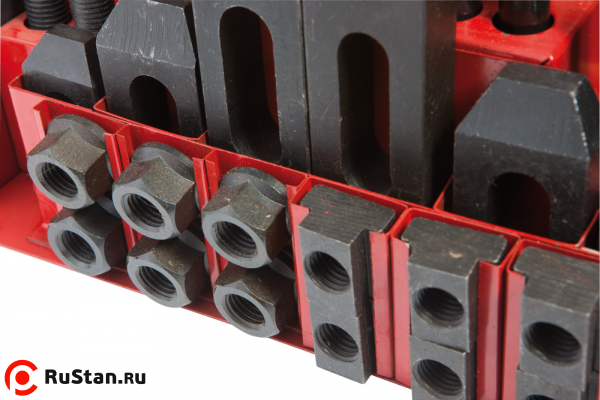 Комплект прихватов для 12-мм Т-образного паза, M12 фото №3 Комплект прихватов для 12-мм Т-образного паза, M12 фото №3