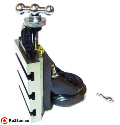 Фрезерное приспособление наклонное-поворотное, стол 100х125мм фото №4 Фрезерное приспособление наклонное-поворотное, стол 100х125мм фото №4