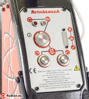 Панель управления Rotabroach Element 100 фото №4 Панель управления Rotabroach Element 100 фото №4