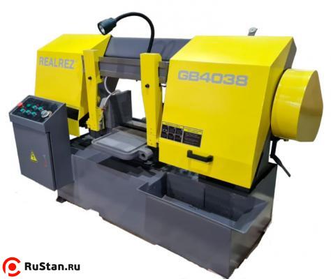 Полуавтоматический ленточнопильный станок REALREZ GB4038 фото №2 Полуавтоматический ленточнопильный станок REALREZ GB4038 фото №2