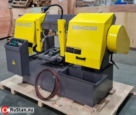 Полуавтоматический ленточнопильный станок REALREZ GB4038 фото №5 Полуавтоматический ленточнопильный станок REALREZ GB4038 фото №5