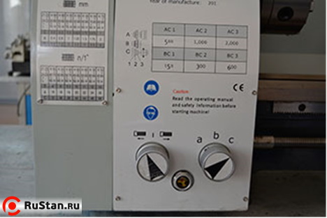 Коробка подачи для регулировки шага при нарезании резьб. фото №12 MML 2870 MV фото №12