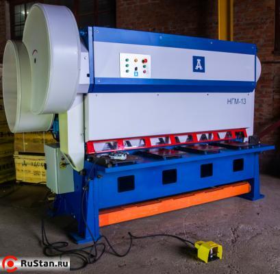 Электромеханические гильотинные ножницы НГМ-13 фото №3 Электромеханические гильотинные ножницы НГМ-13 фото №3