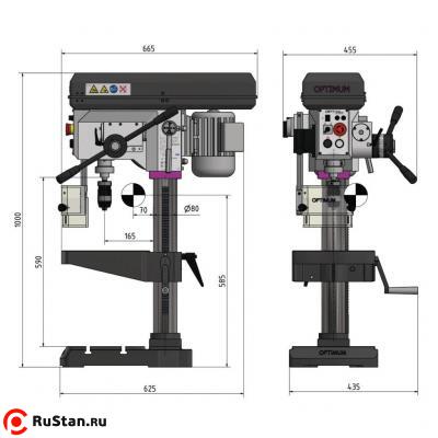 Сверлильный станок OPTIdrill DH 28FT фото №4 OPTIdrill DH 28FT фото №4