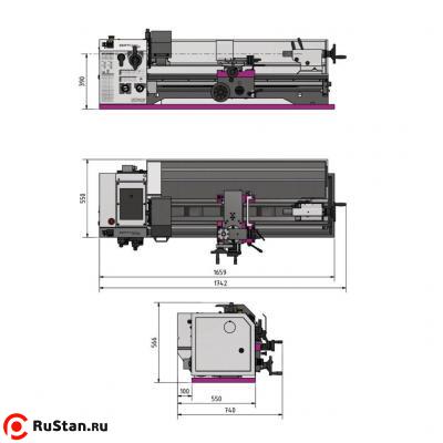 Токарно-винторезный станок OPTIturn TM 3110 фото №3 OPTIturn TM 3110 фото №3