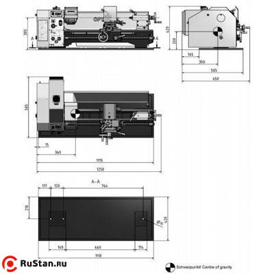 Настольный токарный станок OPTIturn TU 2506V фото №4 OPTIturn TU 2506V фото №4