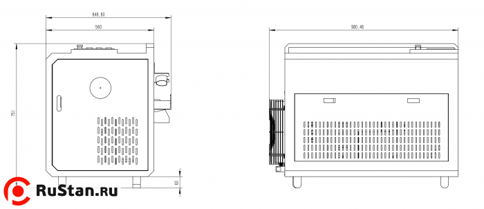 Размеры Лазерный сварочный аппарат 3в1 Raptor SFW-2000SM (сварка, резка, чистка) фото №7 Raptor SFW-2000SM фото №7