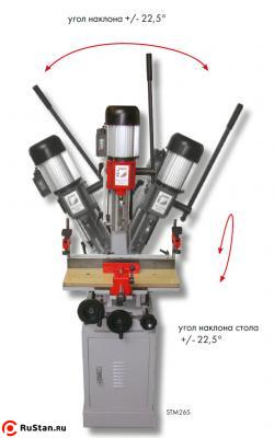 Станок сверлильно-пазовальный STM26S фото №2 Станок сверлильно-пазовальный STM26S фото №2