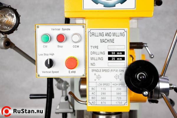 Вертикальный фрезерный станок по металлу VISPROM FPV-50 фото №2 VISPROM FPV-50 фото №2