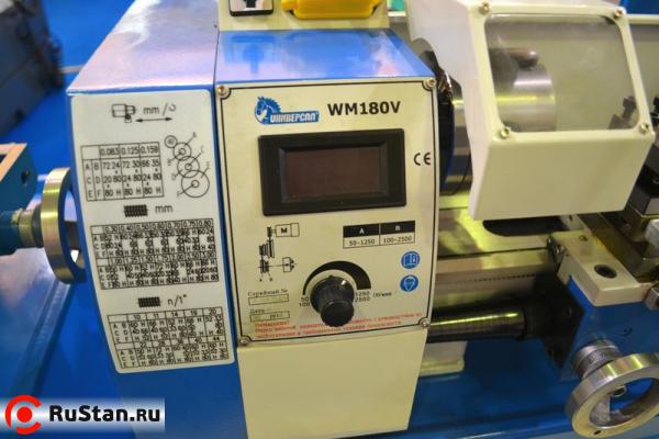 Настольный токарный станок Weiss Machinery WM-180V "Универсал" - пульт управления фото №15 WM180V "Универсал" фото №15