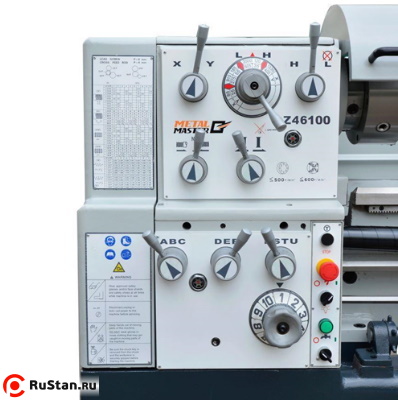 Модель позволяет раздельно регулировать обороты ходового вала и ходового винта. фото №4 METAL MASTER Z46100 фото №4