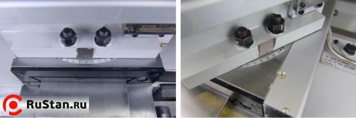 Для удобства нарезания конусов на станке предусмотрена возможность поворота верхней продольной салазки на угол ±70° фото №4 METAL MASTER Z50100 DRO RFS фото №4