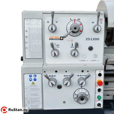 Модель позволяет раздельно регулировать обороты ходового вала и ходового винта. фото №22 METAL MASTER Z51200 фото №22