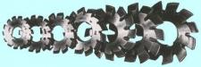 Фреза m 1,5 (к-т из 8шт) 55х22мм Р6М5, 20 град, Z=14 