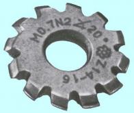 Фреза m 0,8 №7 32х13х3,2  Р6М5, 20 град. Z=12