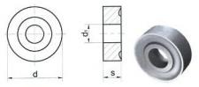 Пластина RNUM - 150600  ВК8(YG8) круглая dвн=6мм (12114) со стружколомом 