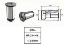 Набор цанг-втулок D25 из  6шт. d 6-20мм 