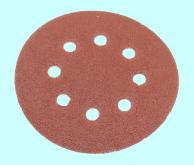 Диск из шлифшкурки 125мм 14А Р 40 самозацепляемый на липучке с перфорацией 